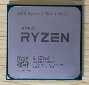 AMD Ryzen 5 Pro 4650GE AM4 CPU Processor R5 PRO 4650GE 6-Cores 3.3GHz 12T 35W - Bild 1 von 1