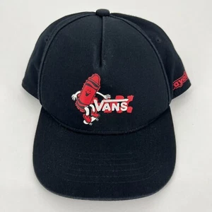 VANS x Crayola Snapback Hat Adult One Size Black Adjustable Cap Logo - Picture 1 of 7