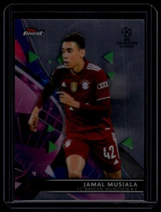 2021-22 Topps Finest UEFA Champions League #89 Jamal Musiala - Picture 1 of 2