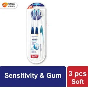 Cepillo de dientes SENSODYNE sensibilidad y goma cerdas suaves dientes sensibles paquete de 3x6 = 18 piezas - Imagen 1 de 5