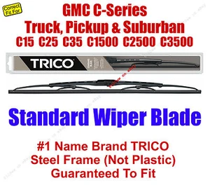 Wiper Blade (Qty 1) Standard - fits 1973-1978 GMC C35 C3500 Pickup - 30160 - Bild 1 von 1