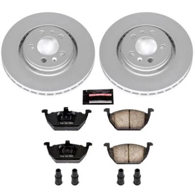 PowerStop Disc Brake Kit - Front - Fits Volkswagen Beetle 1998, Volkswagen Golf - Image 1 of 4