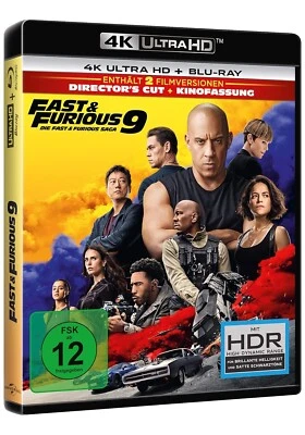 Fast & Furious - Teil: 9 /Directors Cut [4K Ultra HD Blu-ray & Blu-ray/Neu/OVP] - Bild 1 von 4