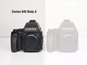 Contax 645 Body + Prismensucher MF-1 + Filmkassette MFB-1 + Filmkassetteneinsatz - Bild 1 von 8