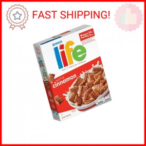Life Breakfast Cereal, Cinnamon, 13oz Boxes (3 Pack) - Picture 1 of 2