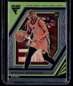 2022-23 Panini Flux Malaki Branham RC San Antonio Spurs