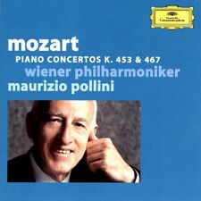 Mozart: Piano Concertos, K. 453 & 467 - Maurizio Pollini, VPO (CD, 2006, DG)