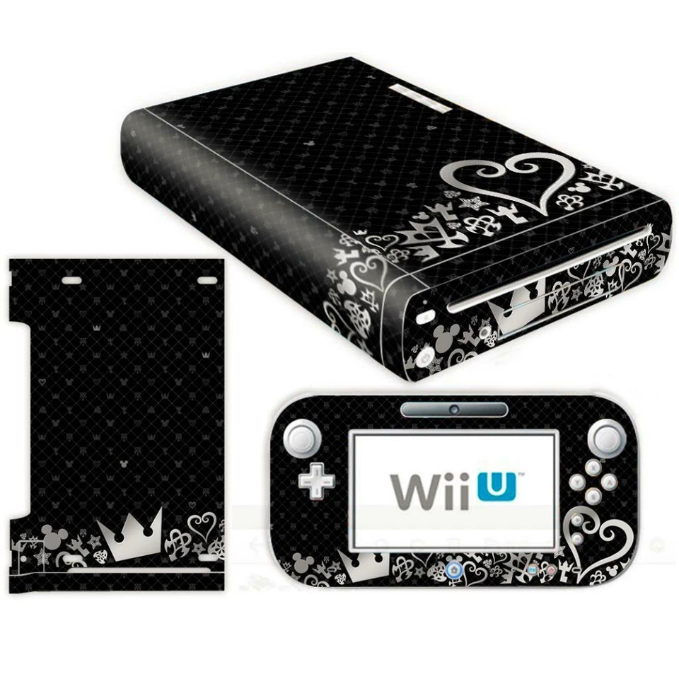 Kingdom Hearts 2 Sora Vinyl Skin Decals Stickers Wrap for Nintendo Wii U Console - Image 1 of 1