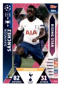 2018-19 Topps Match Attax UEFA CL #RS10 Davinson Sanchez Rising Stars - Picture 1 of 2