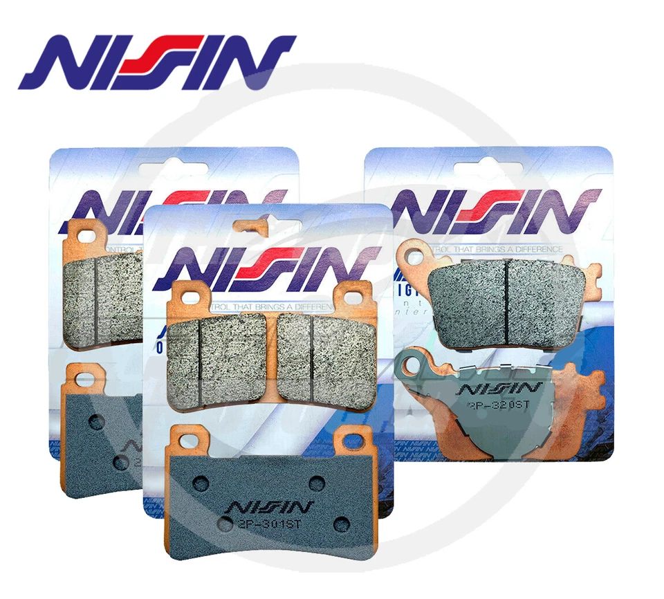 Pastilles Honda Cbr/600/R 2009 2012 Nissin N3 Avant Arrière Pour Moto Cbr - Photo 1/1