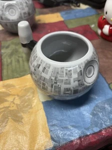 Gray Star Wars Death Star Coffee Mug Cup Zack Designs Lucasfilm Nerd Collectors - Picture 1 of 1