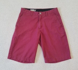 Volcom Men's Size 30 Red Shorts 11" Inseam - Picture 1 of 8