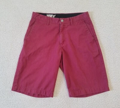 Volcom Men's Size 30 Red Shorts 11" Inseam - Image 1 of 4