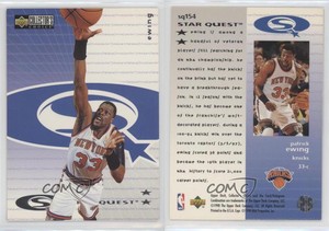 1997-98 Upper Deck Collector's Choice Star Quest Patrick Ewing #SQ154 HOF