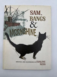 Sam Bangs and Moonshine By Evaline Ness 1966 Vintage Childrens Hardcover - Picture 1 of 8