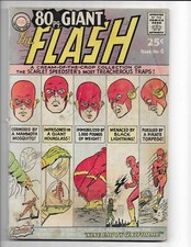 EIGHTY PAGE GIANT 4 - G/VG 3.0 - MIRROR MASTER - ROGUES GALLERY - FLASH (1964)
