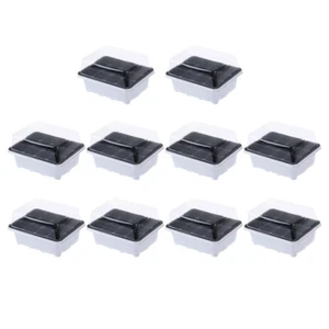 10 Pack Trays Germination Kit Propagators Plants Nursery Plant Pots - Picture 1 of 12