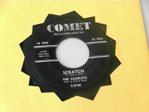 CAMELOTS~ SCRATCH~CHARGE~ COMET RECORDS~A KILLER TWO SIDER ~INSTRUMENTAL - Imagen 1 de 2