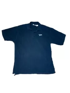 Reebok Vintage Poloshirt Größe L - Schwarz - Bild 1 von 6