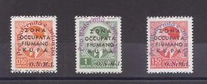 CC370-OCCUPAZIONI-ZONA FIUMANO KUPA 1942 PRO OPERA NAZIONALE INFANZIA - Picture 1 of 1