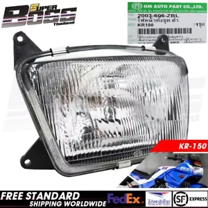 Front Headlight Assembly with Bulb For KAWASAKI KR-150 HMA 2003-606-ZBL - Picture 1 of 6