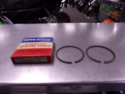 Kawasaki G3SS 1973/G3TR 1971 Piston Rings +.020",+.5mm P/N 13025-022 NEW - Image 1 of 4