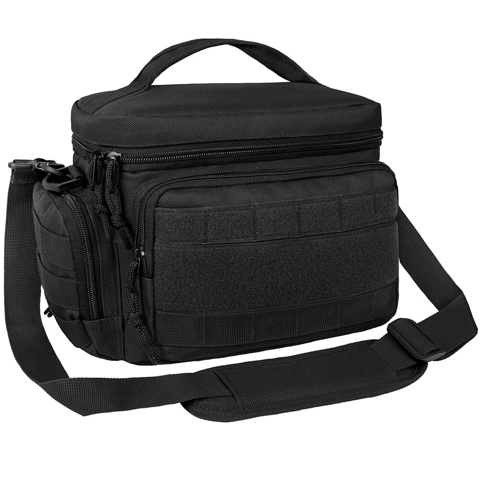 Tactical Lunch Bag Military Molle Insulated Lunch Box Leakproof Soft Cooler Men - Image 1 of 1