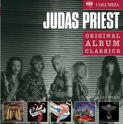 Judas Priest Original Album Classics 5-CD NEW SEALED Painkiller/British Steel+ - Image 1 of 4
