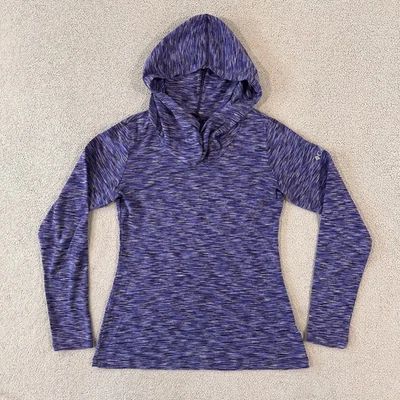 Columbia Sudadera con Capucha Pullover para Correr Cuello Alto Púrpura Brezo Mujer Talla XS Foto 1 de 4