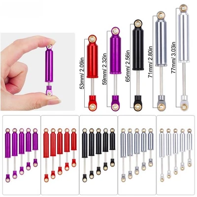 Juego de 4 amortiguadores de metal 53/59/65/71/77 mm para 1/18 Redcat Ascent-18 Foto 1 de 4