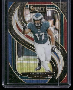 2024 Panini Select #185 Nakobe Dean Tri-Color Prizm - Picture 1 of 2