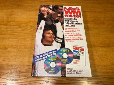 PC: FUßBALL-WM 1930-1994 | Big Box | CD | Win95 | 1998 Serges Medien | SEALED! - Bild 1 von 4