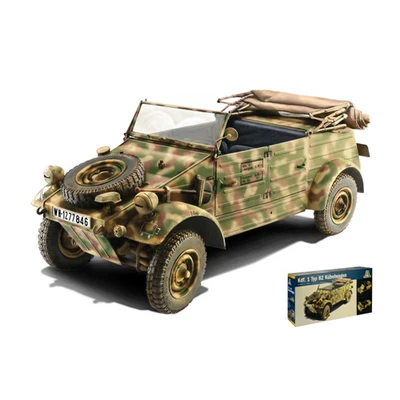 KDF.1 TYP 82 KUBELWAGEN KIT 1:9 Italeri Kit Mezzi Militari Modellino Nuovo - Immagine 1 di 3
