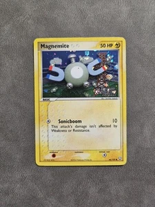 Juego de cartas coleccionables Pokémon Magnemite 66/109 holograma inverso estampado - EX Team Rocket Returns - LP - Imagen 1 de 7