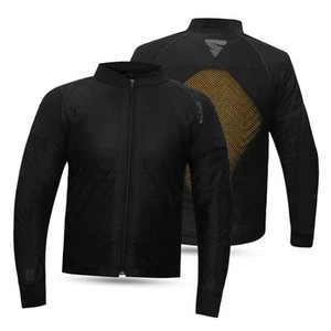Breathable Motorcycle Shirt CE-Armor Protective Motorcycle Mesh Medium Black - Picture 1 of 8