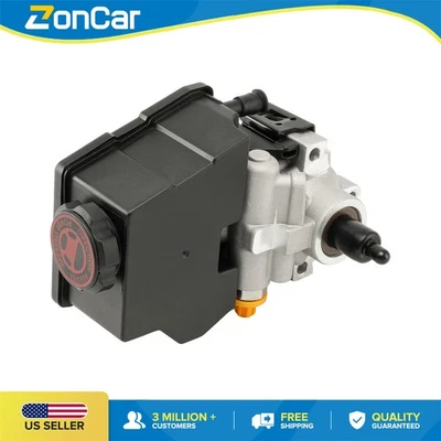 Power Steering Pump w/ Reservoir for Pontiac Firebird Chevrolet Camaro 1998-2002 - Image 1 of 4