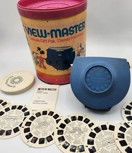 Vintage GAF View-Master Deluxe Geschenkpaket beleuchtet Disney Favoriten Kanister getestet - Bild 1 von 18
