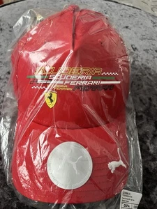 PUMA Men's Scuderia Ferrari F1 Formula One Team Cap Rosso Corsa Red Color Hat - Picture 1 of 1