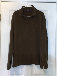 POLO RALPH LAUREN HERREN PULLOVER 2XL BRAUN - Bild 1 von 5