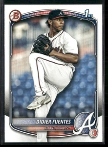 2025 Bowman #BP-87 Didier Fuentes Prospects Atlanta Braves - Picture 1 of 2