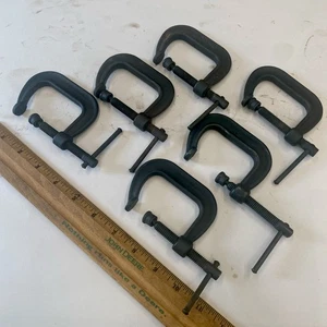Menge 6 Vintage Schraubzwingen Armstrong 78-401 Gesenkgeschmiedet USA, 0 bis 1-1/2" BN4278 - Bild 1 von 4