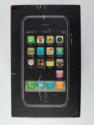Apple iPhone 2g 8gb 1st Generation A1203 - Boxed - Early Model July - Rare 2007 - Image 1 of 4