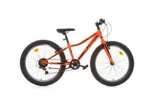 BICI 24 FAT-BIKE RAGAZZO - 6V AURELIA MTB PLUS ARANCIO - Foto 1 di 1