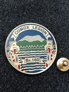Pin's Pins Pin Enamel 18 Canada "COMOX LEGION Branche 160" - Imagen 1 de 2