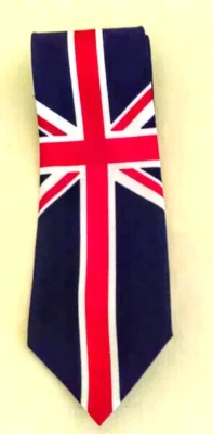Handmade Ties - Union Jack of the United Kingdom - Executive Tie Designs - Image 1 of 3
