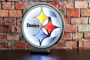 Luz LED Infinity Logo NFL - Pittsburgh Steelers - Imagen 1 de 16