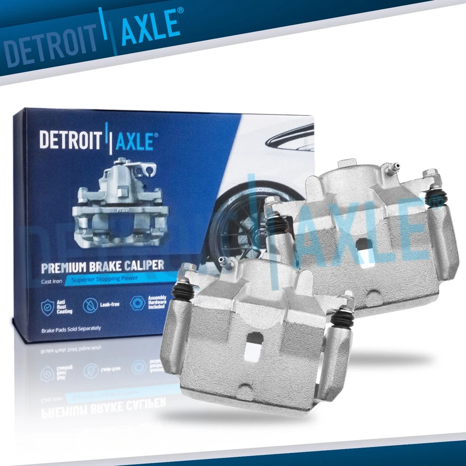 Front Left & Right Brake Calipers Brackets for Chevrolet Malibu HHR Pontiac G6 - Image 1 of 4