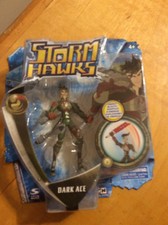 Storm Hawks Dark Ace 6” Action Figure New  b80