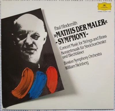 Paul Hindemith Mathis der Mahler -Symphony- William Steinberg/ Stereo 413 651-1  - Bild 1 von 4