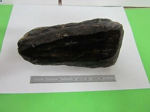 LARGE PIECE ROUGH AMBER BORNEO JEWELRY OLD #R9-16 - Picture 1 of 6